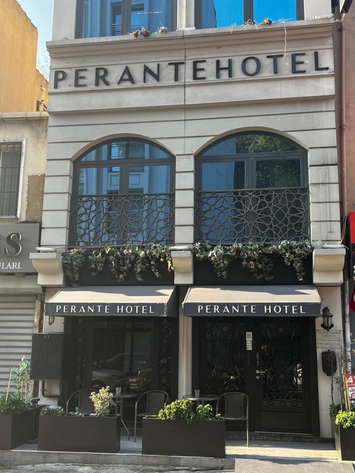 Perante Hotel Sisli Estambul Exterior foto